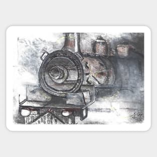 Steam Train Sticker